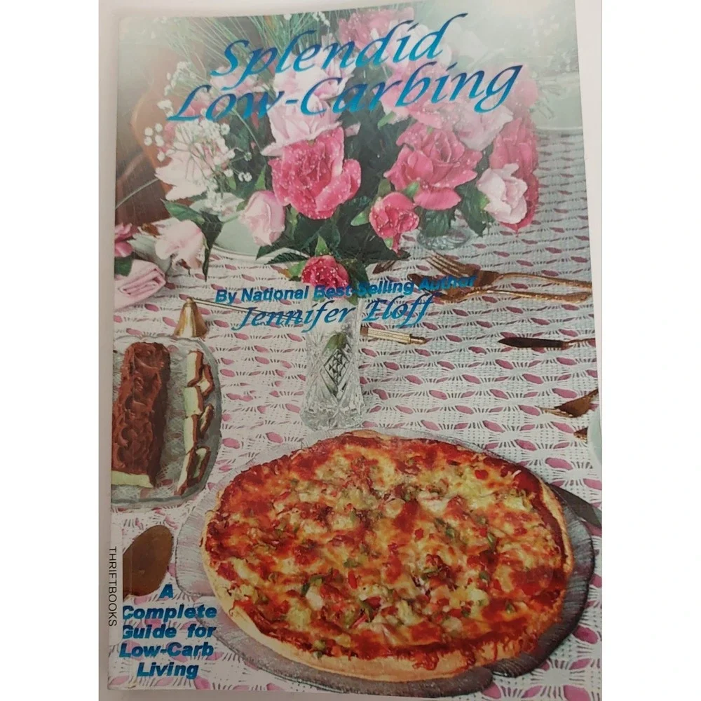 LOT of 3: Splendid low-carbing cookbooks By Jennifer Eloff